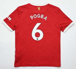 2021-22  MANCHESTER UNITED *POGBA* SHIRT M. BOYS