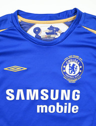 2005-06 CHELSEA LONDON *CARVALHO* SHIRT L. BOYS 