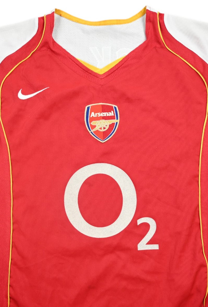 2004-05 ARSENAL *BERGKAMP* SHIRT L
