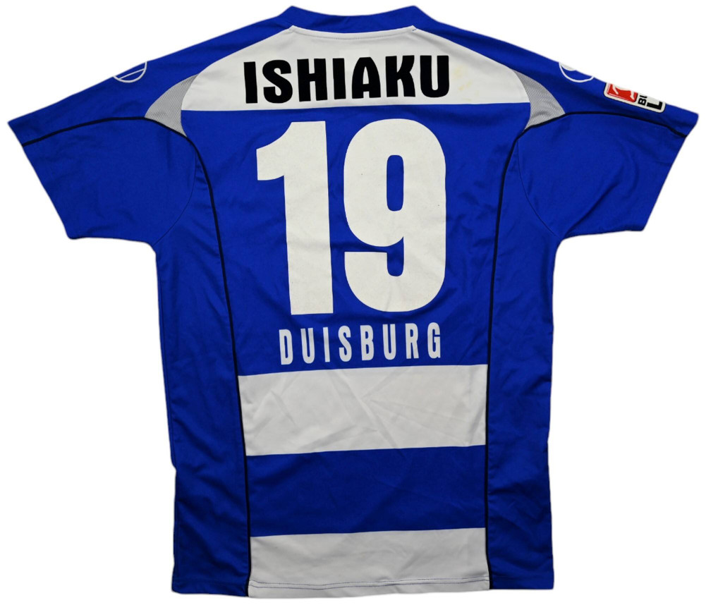 2007-08 MSV DUISBURG *ISHIAKU* SHIRT L