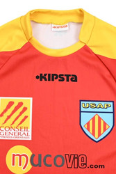 USA PERPIGNAN RUGBY ISC KOSZULKA XS