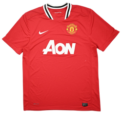 2011-12 MANCHESTER UNITED *GIGGS* SHIRT L