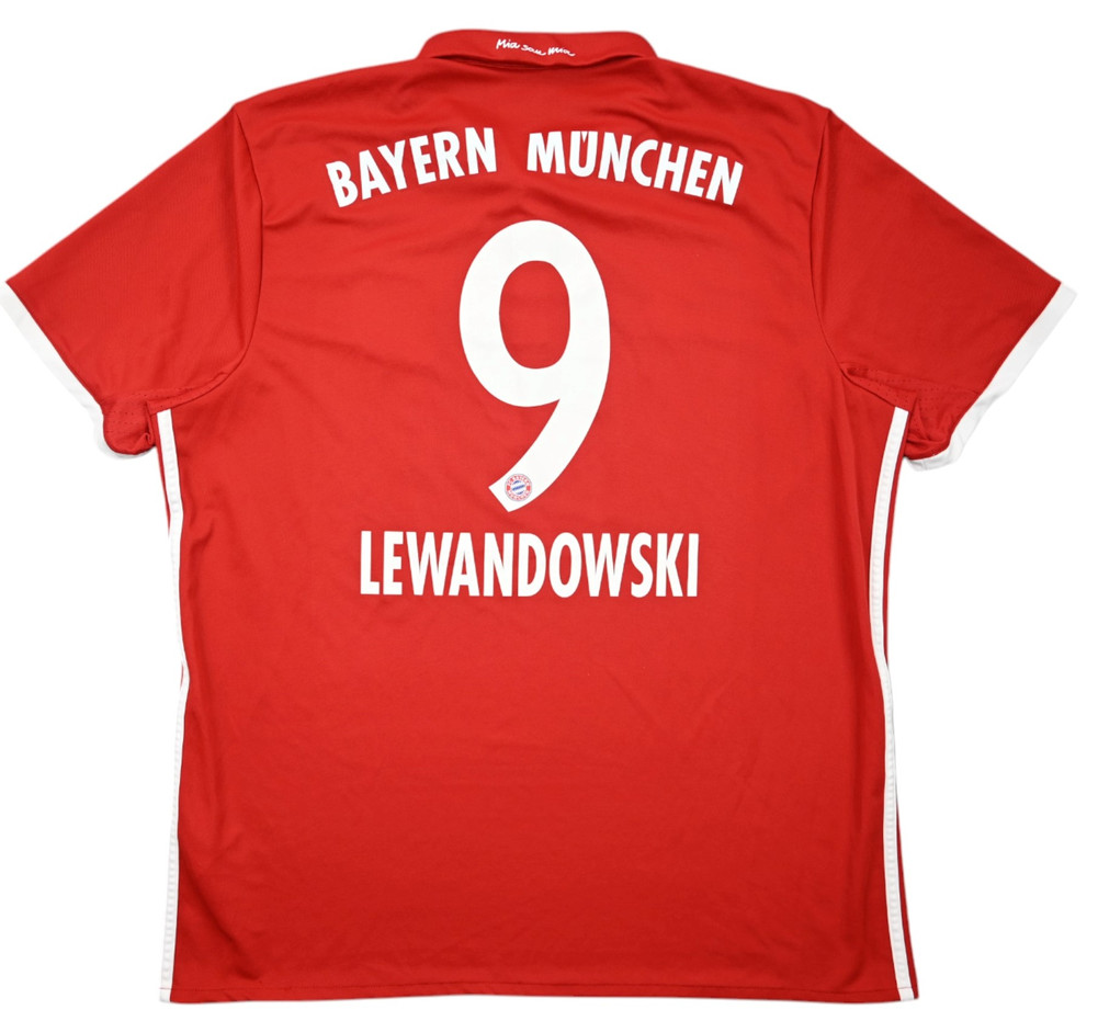 2016-17 BAYERN MUNCHEN *LEWANDOWSKI* KOSZULKA XL