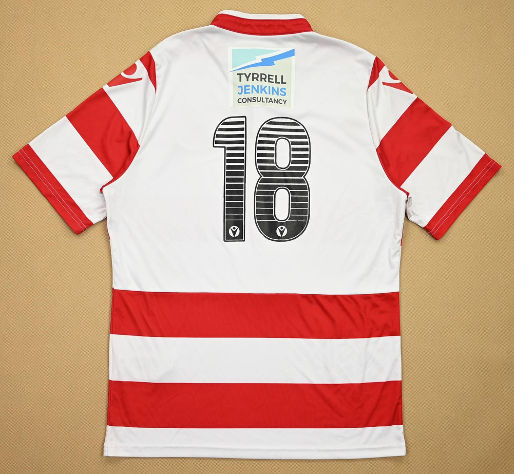 STEVENAGE BOROUGH JUNIORS FC #18 SHIRT L