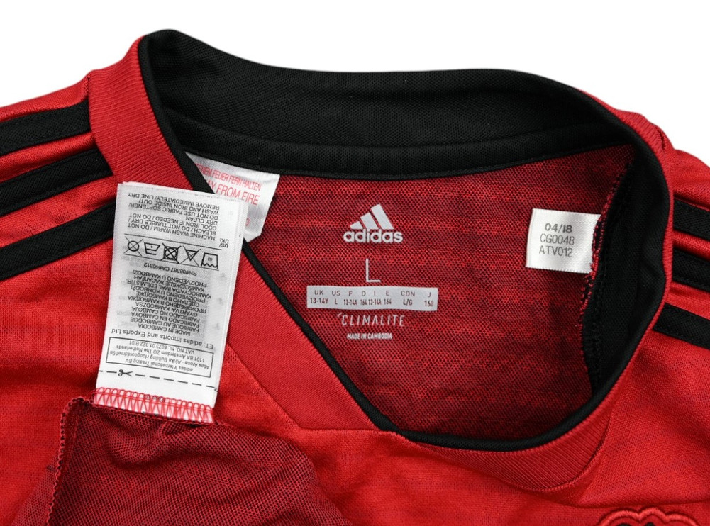 2018-19 MANCHESTER UNITED *POGBA* SHIRT L. BOYS 