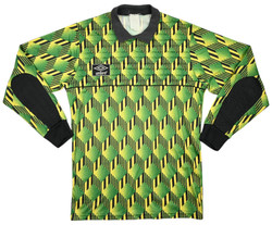 1990-91 UMBRO VINTAGE GK TEMPLATE LONGSLEEVE SHIRT M