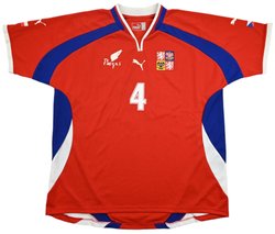 2000-02 CZECH REPUBLIC *NEDVED* SHIRT XL