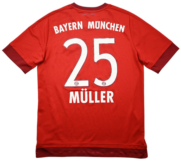 2015-16 BAYERN MUNCHEN *MULLER* SHIRT XL. BOYS