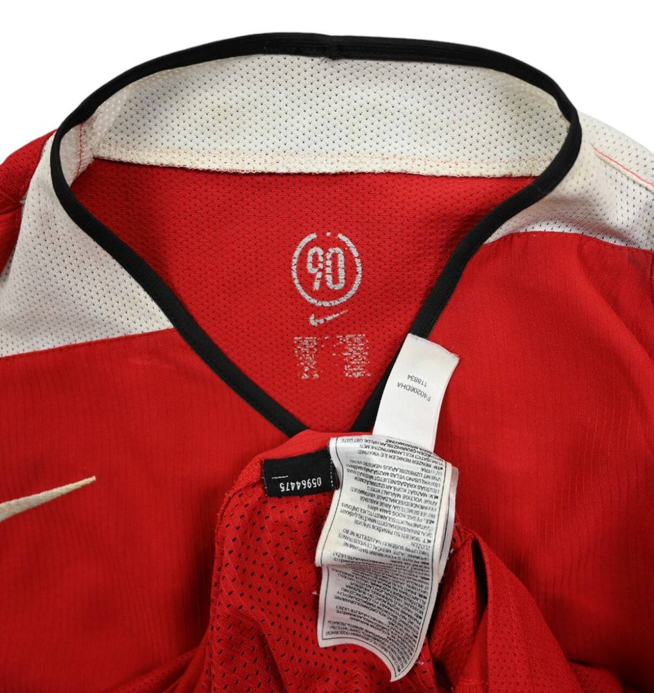 2004-06 MANCHESTER UNITED SHIRT L