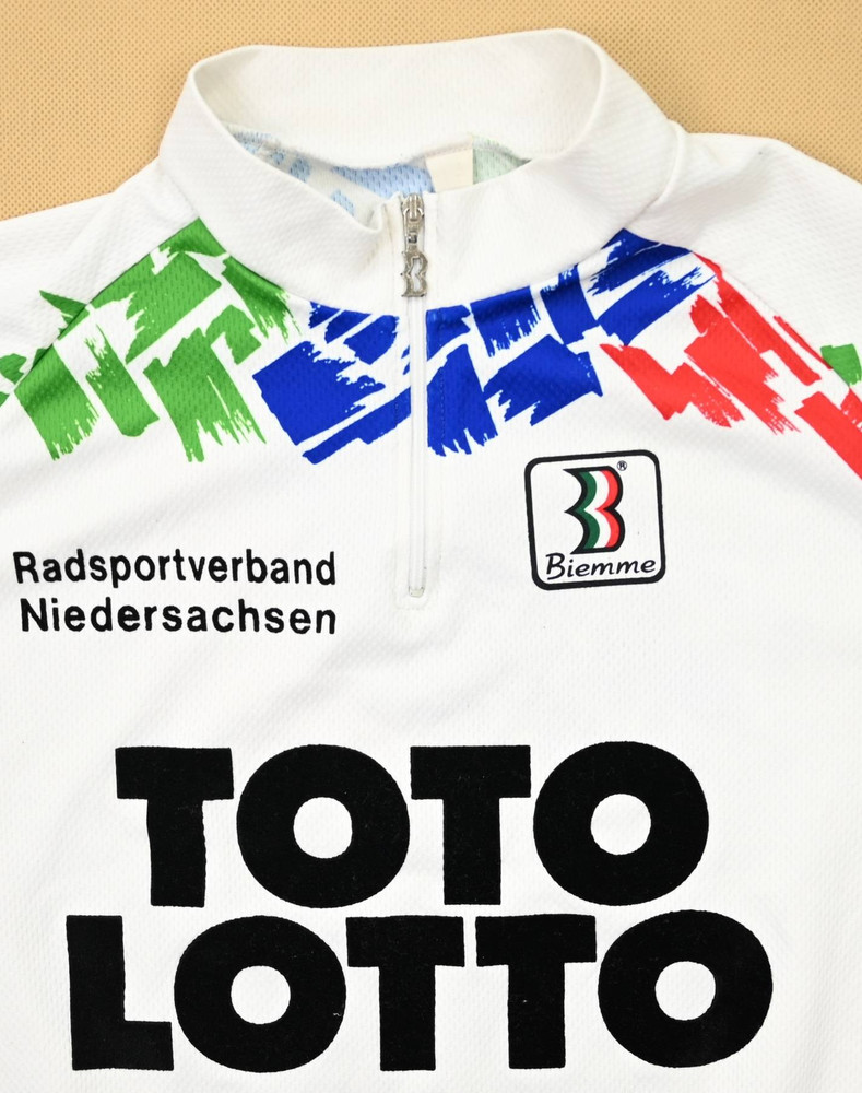BIEMME TOTO LOTTO CYCLING SHIRT L