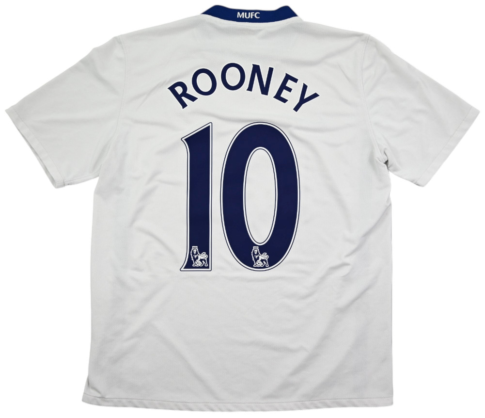 2008-10 MANCHESTER UNITED *ROONEY* SHIRT M