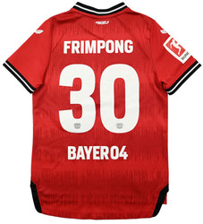2022-23 BAYER LEVERKUSEN *FRIMPONG* SHIRT M. BOYS
