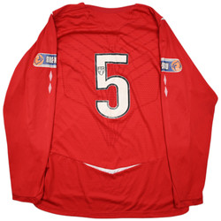 2010-11 PETERHEAD FC #5 LONGSLEEVE XL