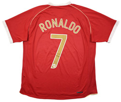 2006-07 MANCHESTER UNITED *RONALDO* KOSZULKA L