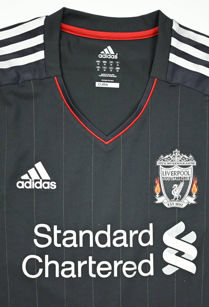 2011-12 LIVERPOOL TECHFIT PLAYER ISSUE SHIRT M