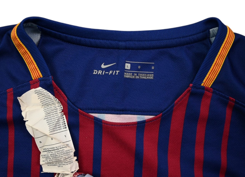 2017-18 BARCELONA *A.INIESTA* SHIRT L
