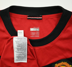 2009-10 MANCHESTER UNITED SHIRT L