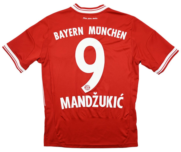 2013-14 BAYERN MUNCHEN *MANDZUKIC* SHIRT L. BOYS