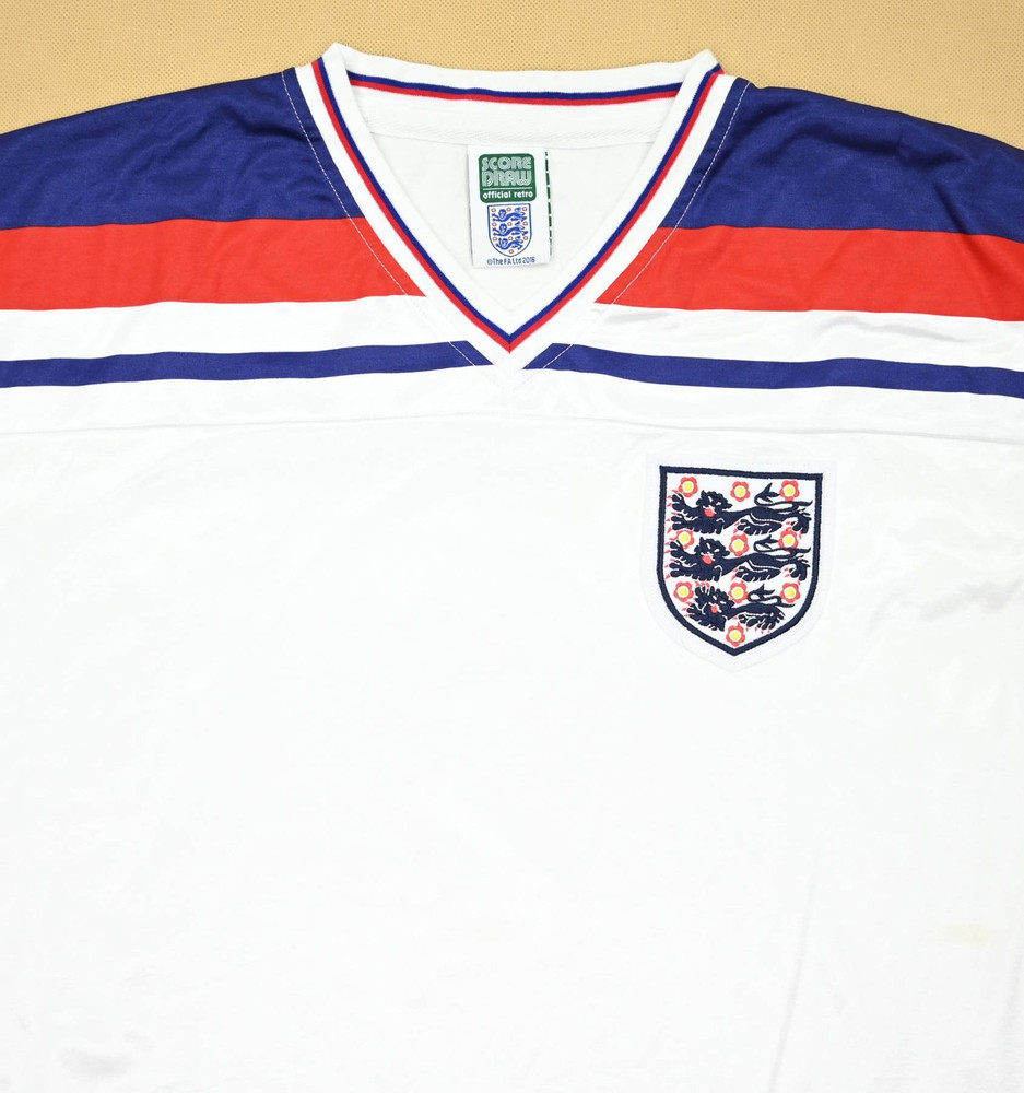 1980-83 ENGLAND SHIRT XXL