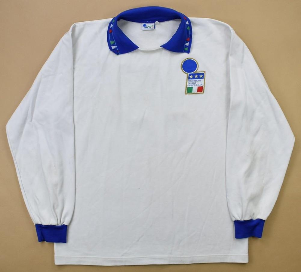 1992-93 ITALY MATCH ISSUE LONGSLEEVE KOSZULKA M