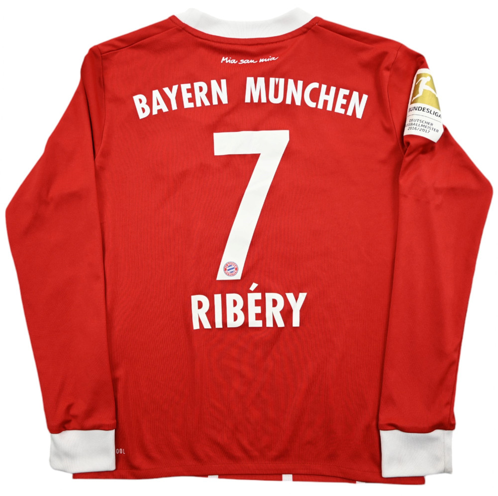 2017-18 BAYERN MUNCHEN *RIBERY* LONGSLEEVE S. BOYS