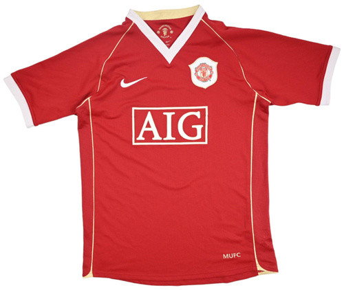 2006-07 MANCHESTER UNITED SHIRT L. BOYS