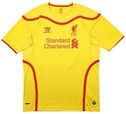 2014-15 LIVERPOOL *GERRARD* SHIRT XL