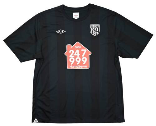2010-11 WEST BROMWICH ALBION SHIRT XXL