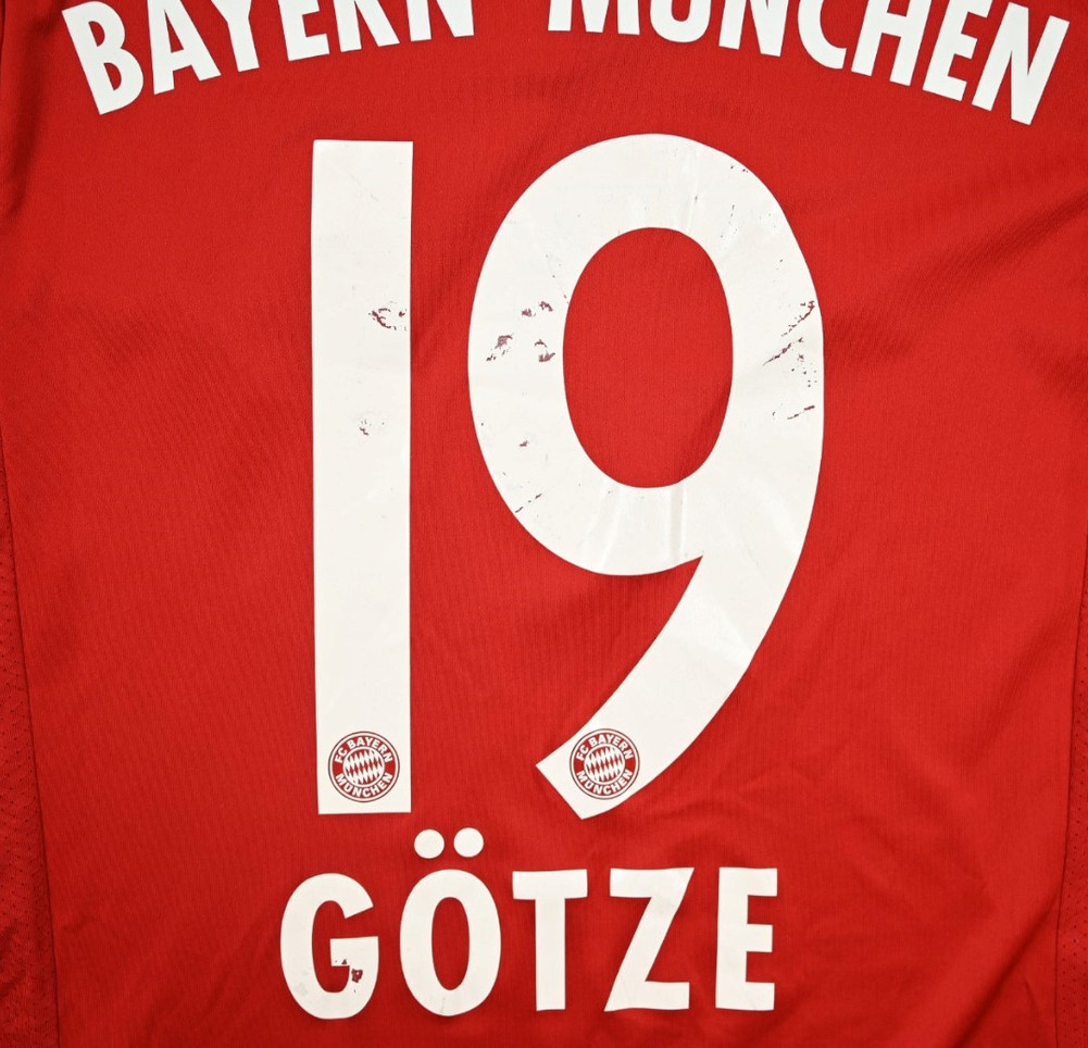 2013-14 BAYERN MUNCHEN *GOTZE* KOSZULKA L. BOYS