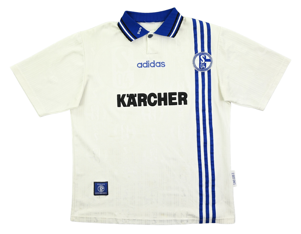 1996-98 FC SCHALKE 04 SHIRT XL. BOYS