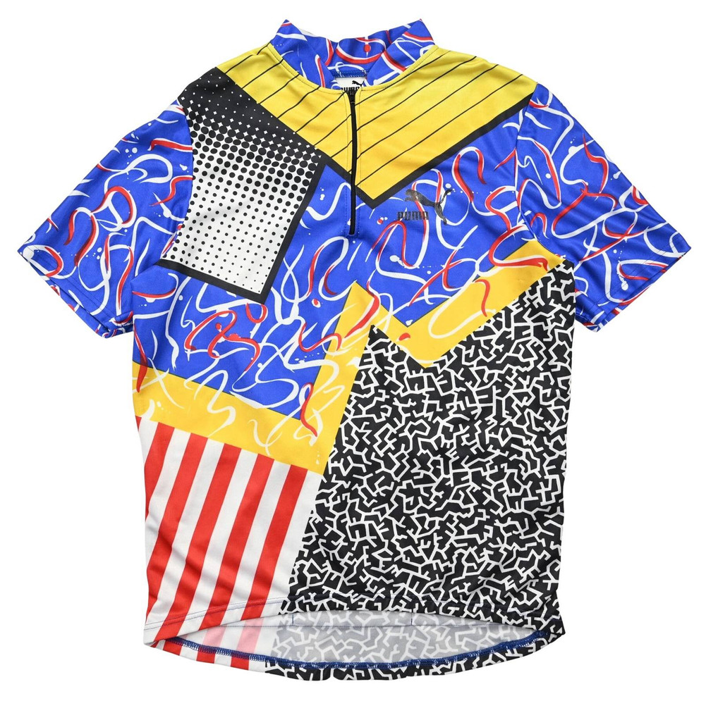 PUMA MADE IN WEST GERMANY OLDSCHOOL CYCLING SHIRT L