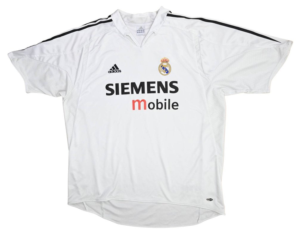 2004-05 REAL MADRID SHIRT XXL