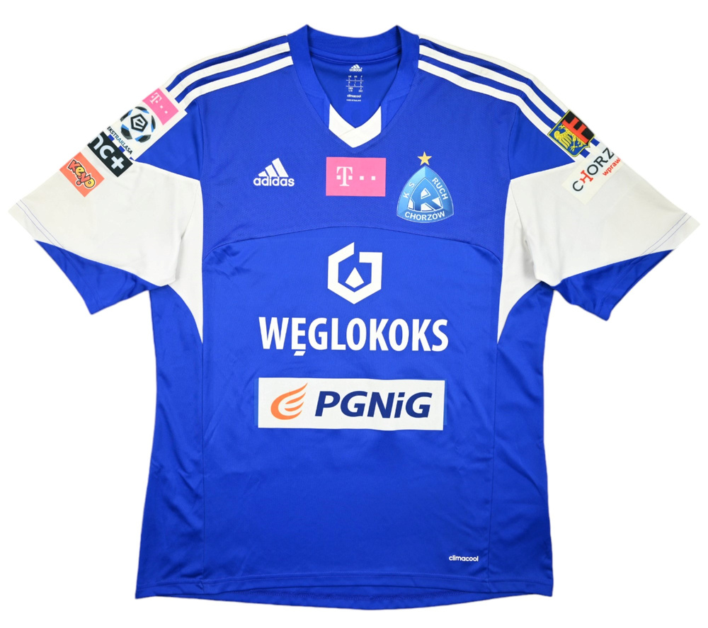 2014-15 RUCH CHORZÓW *GIERAGA* MATCH ISSUE SHIRT L