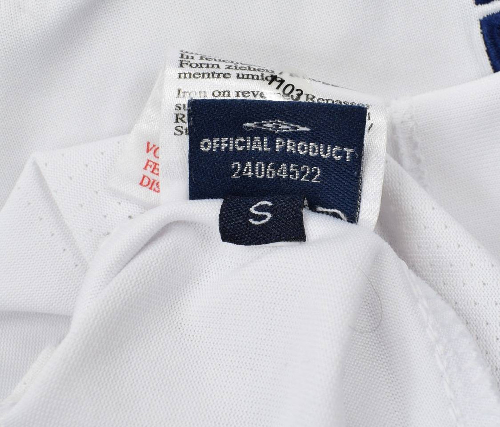 2007-09 ENGLAND SHIRT S