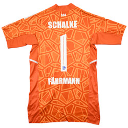 2022-23 SCHALKE *FAHRMANN* GOALKEEPER KOSZULKA XS
