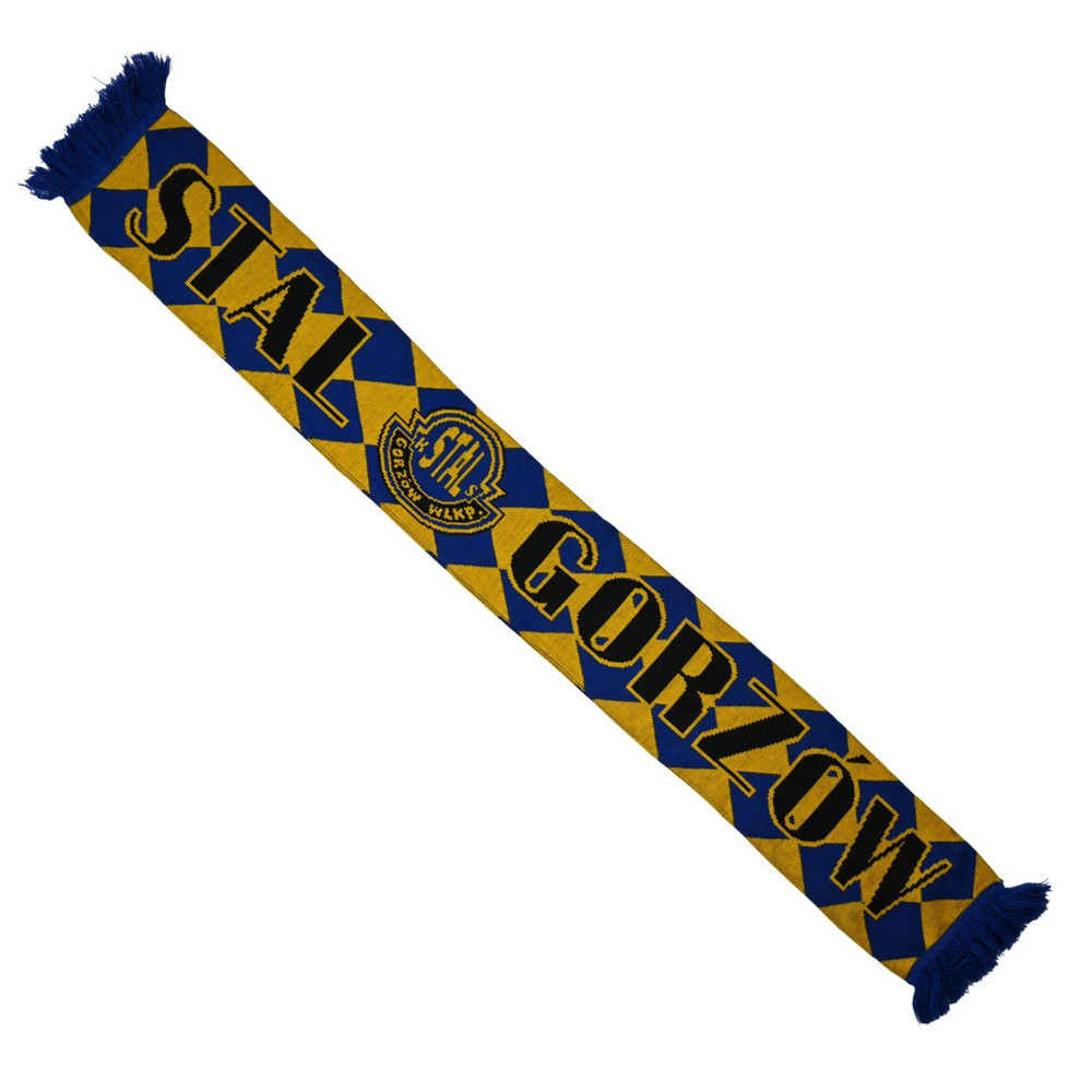 STAL GORZOW ZOLTO-NIEBIESCY SCARF