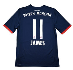 2017-18 BAYERN MUNCHEN *JAMES* SHIRT XL. BOYS