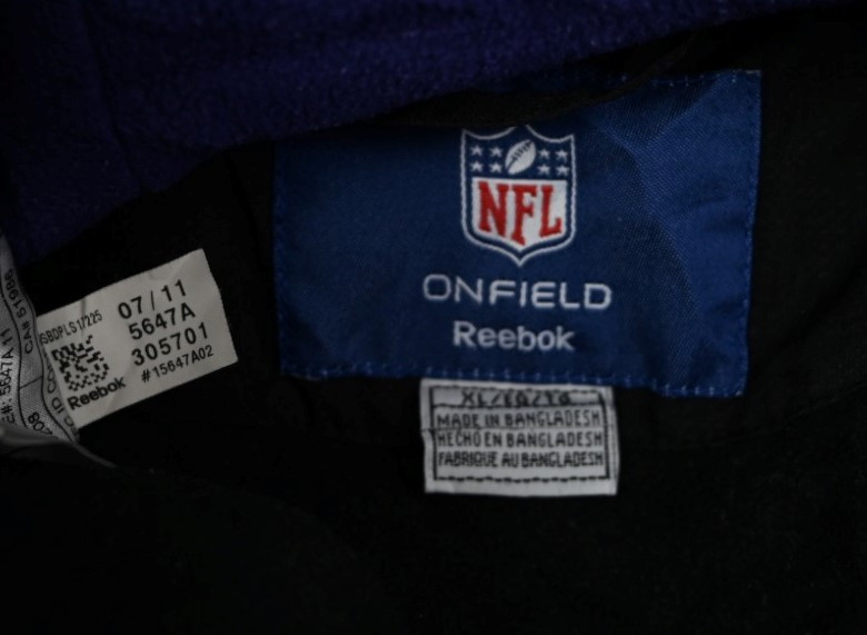 BALTIMORE RAVENS NFL JACKET XL