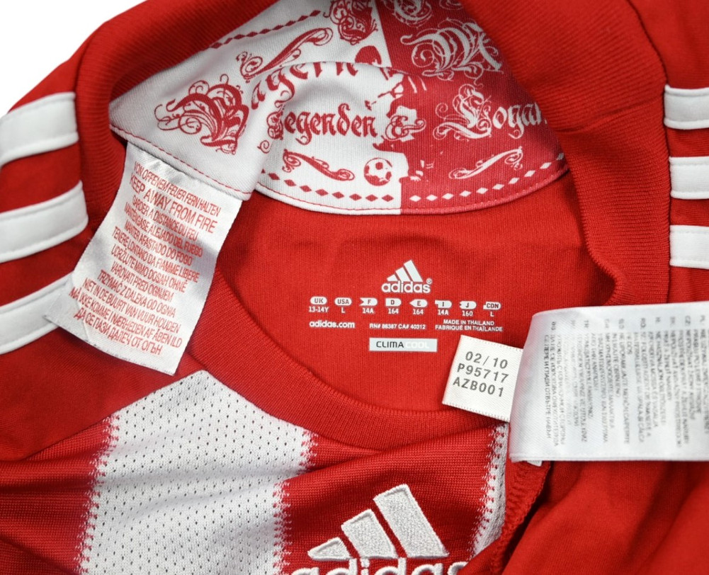 2010-11 BAYERN MUNCHEN *ROBBEN* KOSZULKA L. BOYS