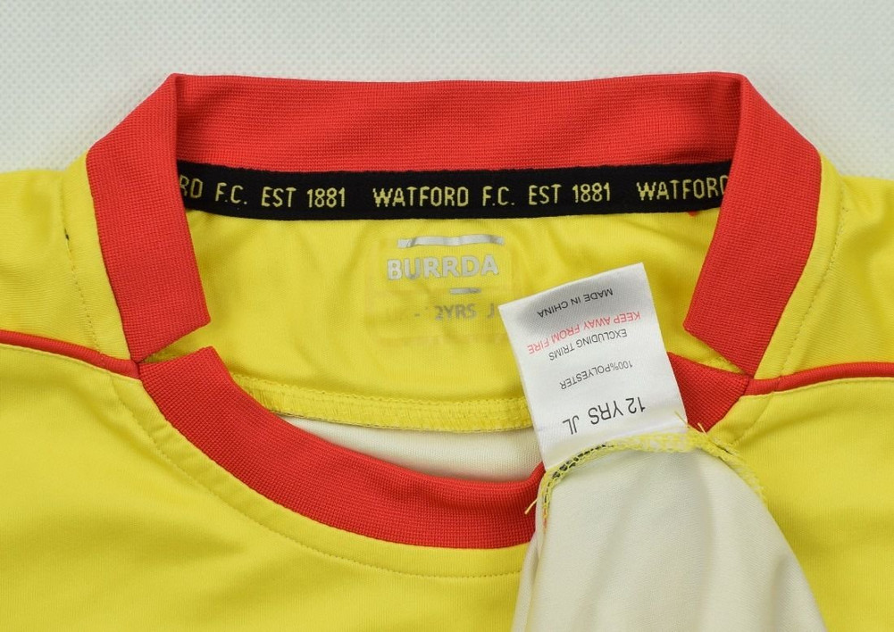 2010-11 WATFORD SHIRT L. BOYS