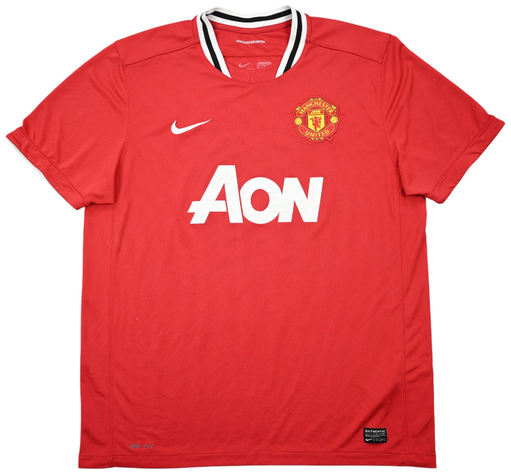 2011-12 MANCHESTER UNITED *GIGGS* SHIRT XL