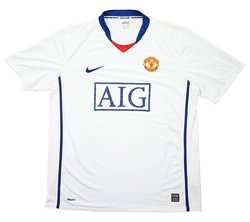 2008-10 MANCHESTER UNITED SHIRT L