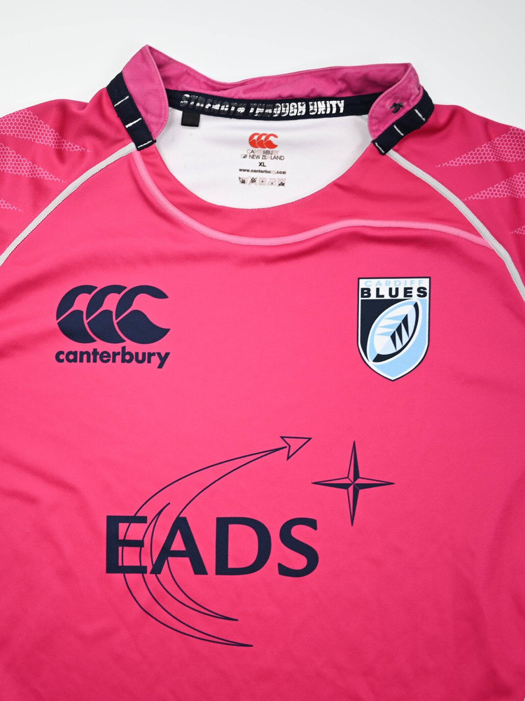 CARDIFF BLUES RUGBY SHIRT XL