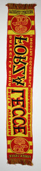 FORZA LECCE DATECI LA GIOIA DELLA VITTORIA I NOSTRI COLORI SOLENDERANNO SEMPRE! SCARF