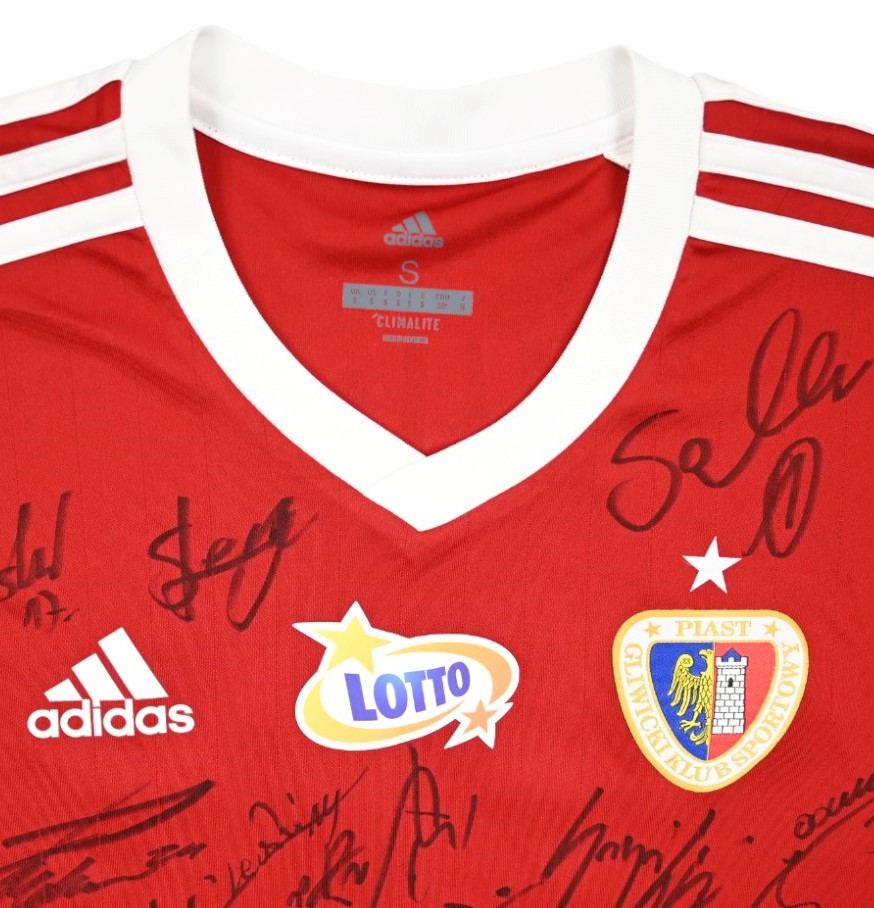2019-21 PIAST GLIWICE *VIDA* MATCH ISSUE SHIRT S