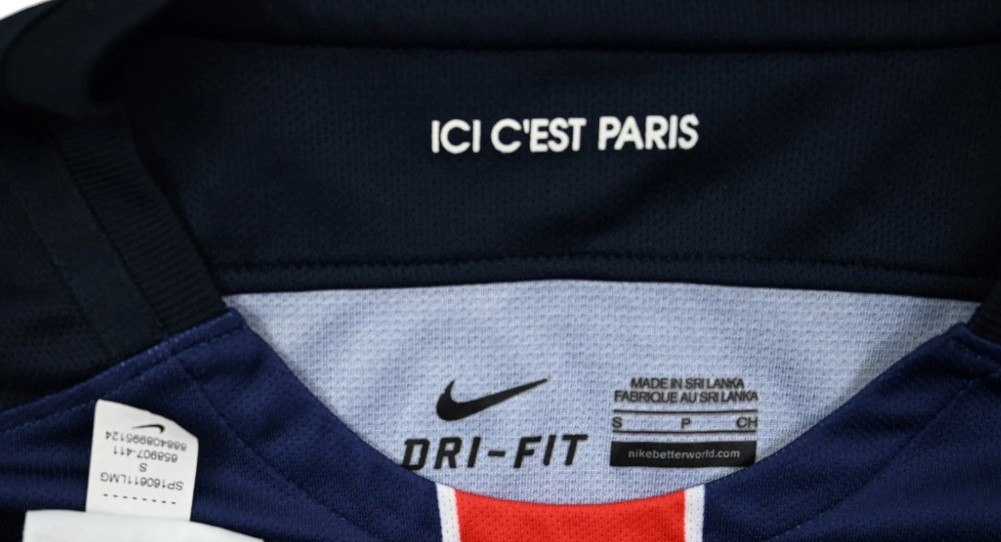2015-16 PARIS SAINT-GERMAIN *CAVANI* SHIRT M