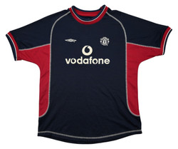 2000-01 MANCHESTER UNITED SHIRT L. BOYS