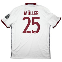 2016-17 BAYERN MUNCHEN *MULLER* SHIRT L