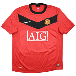 2009-10 MANCHESTER UNITED *EVRA* SHIRT M 