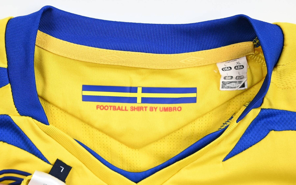 2007-08 SWEDEN SHIRT L